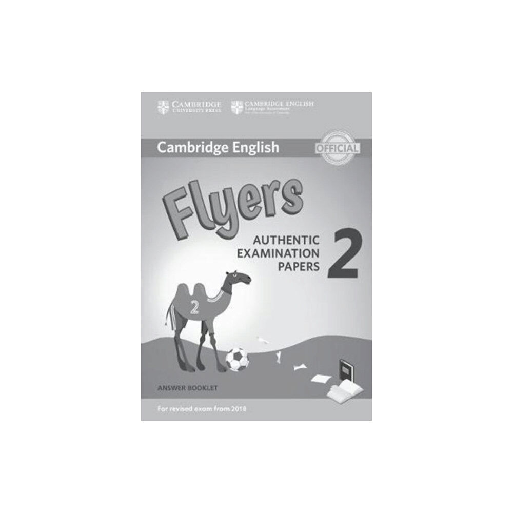 Cambridge University Press Cambridge English Young Learners 2 for Revised Exam from 2018 Flyers Answer Booklet (häftad, eng)