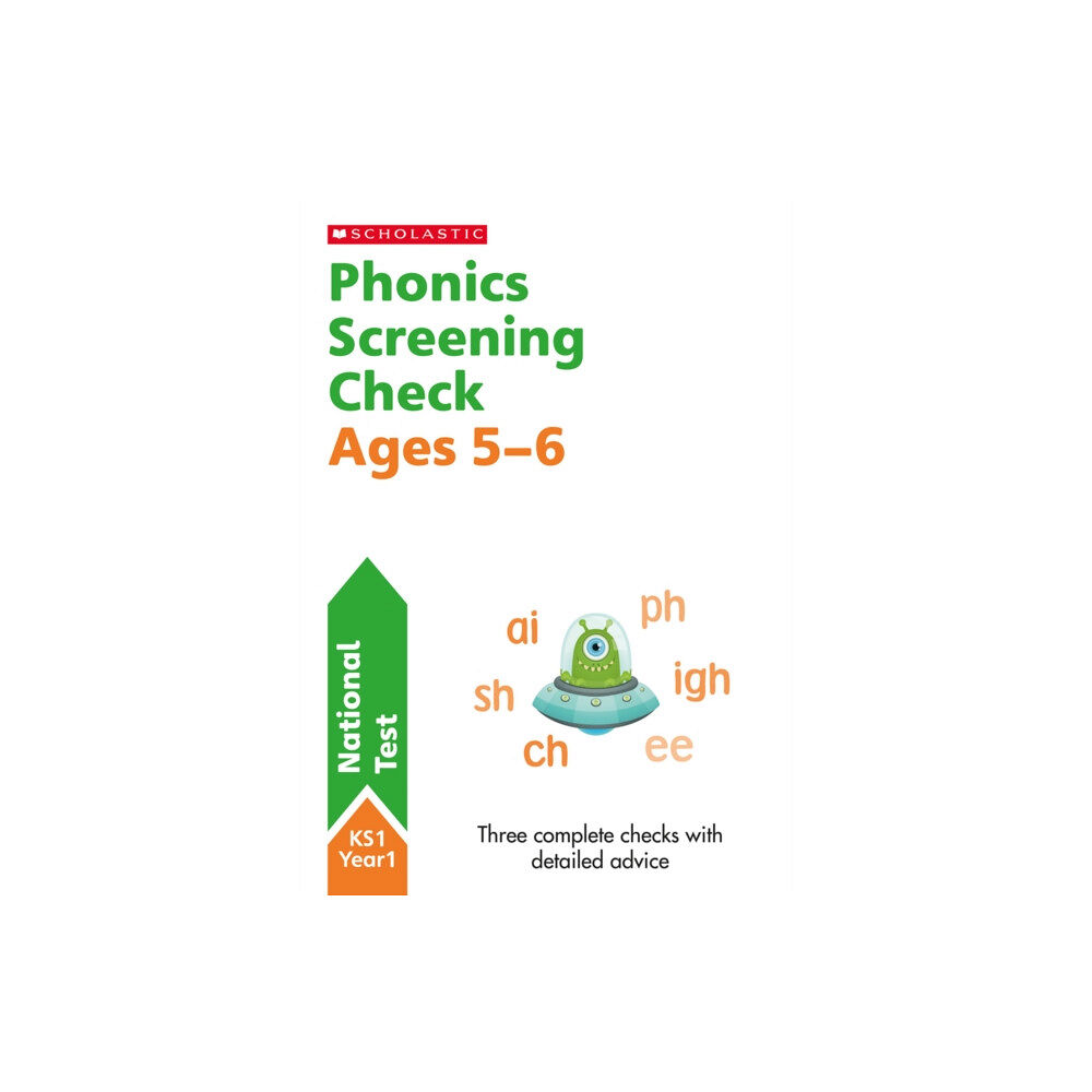 Scholastic Phonics Screening Check Ages 5-6 (häftad, eng)