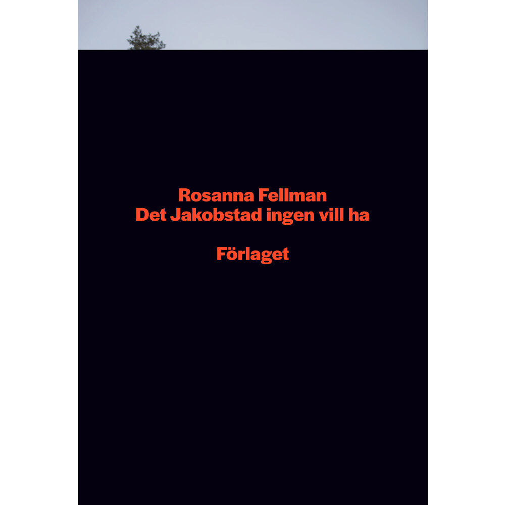 Rosanna Fellman Det Jakobstad ingen vill ha (bok, danskt band)