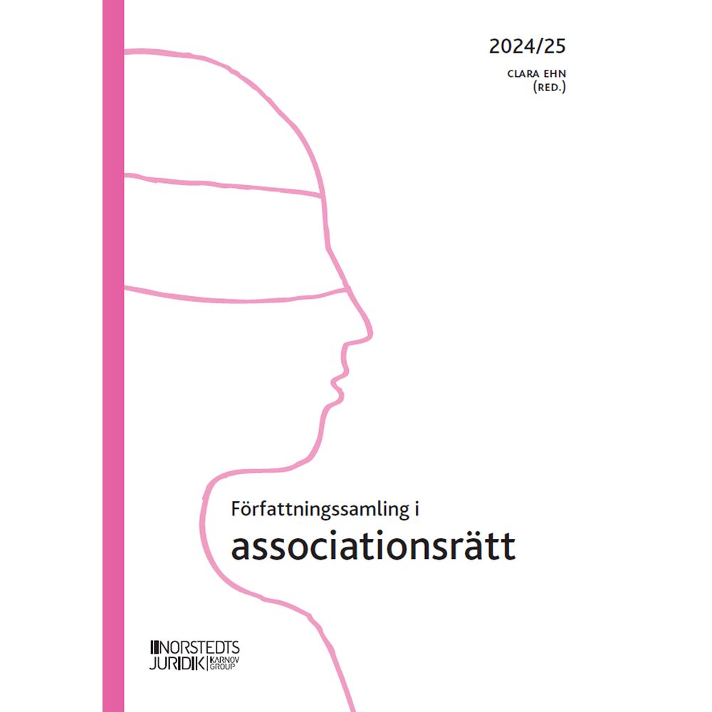 Norstedts Juridik Författningssamling i associationsrätt : 2024/25 (häftad)