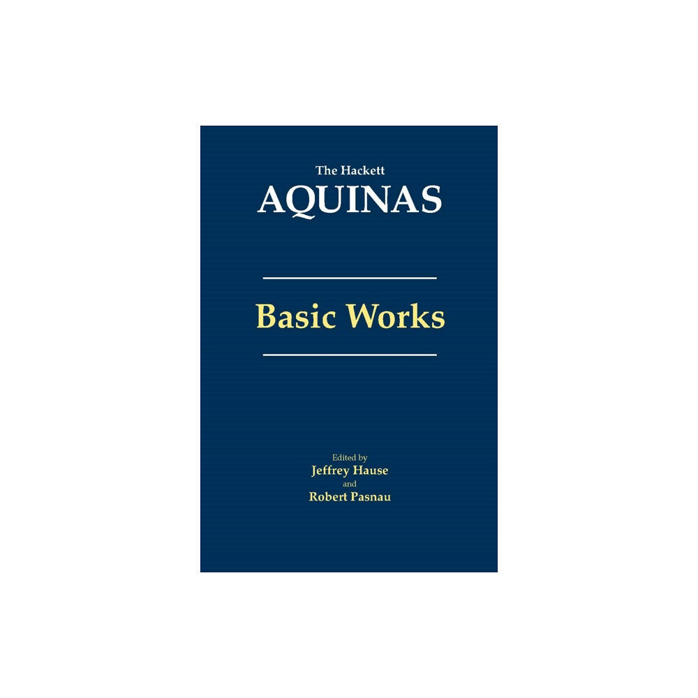 Hackett Publishing Co, Inc Aquinas: Basic Works (häftad, eng)