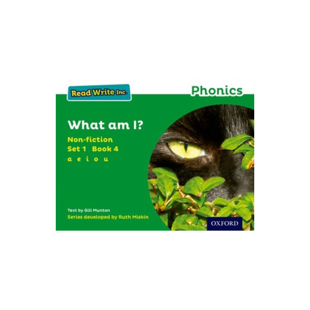 Oxford University Press Read Write Inc. Phonics: What Am I? (Green Set 1 Non-fiction 4) (häftad, eng)