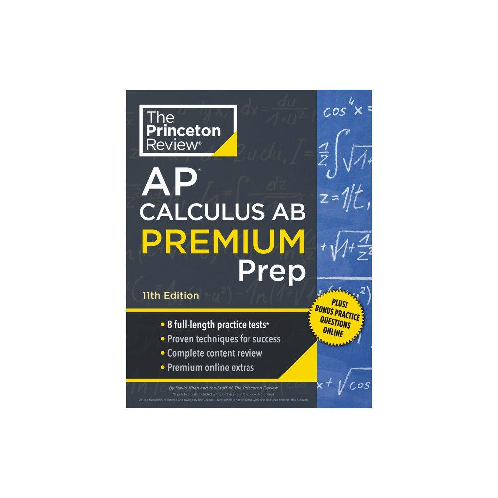 Random House USA Inc Princeton Review AP Calculus AB Premium Prep (häftad, eng)