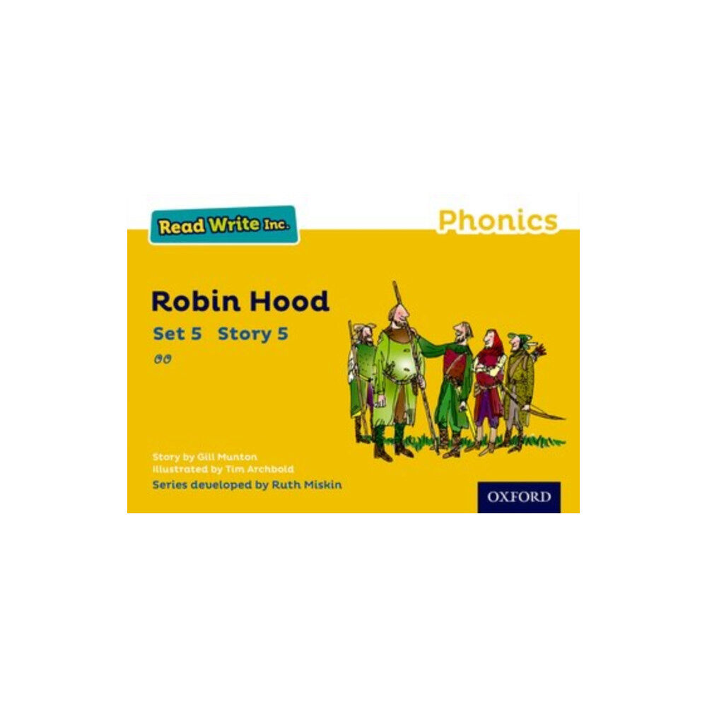 Oxford University Press Read Write Inc. Phonics: Robin Hood (Yellow Set 5 Storybook 5) (häftad, eng)