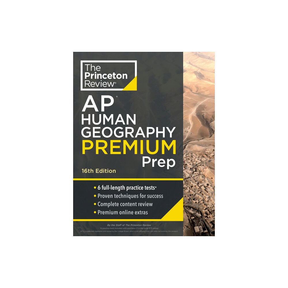 Random House USA Inc Princeton Review AP Human Geography Premium Prep (häftad, eng)