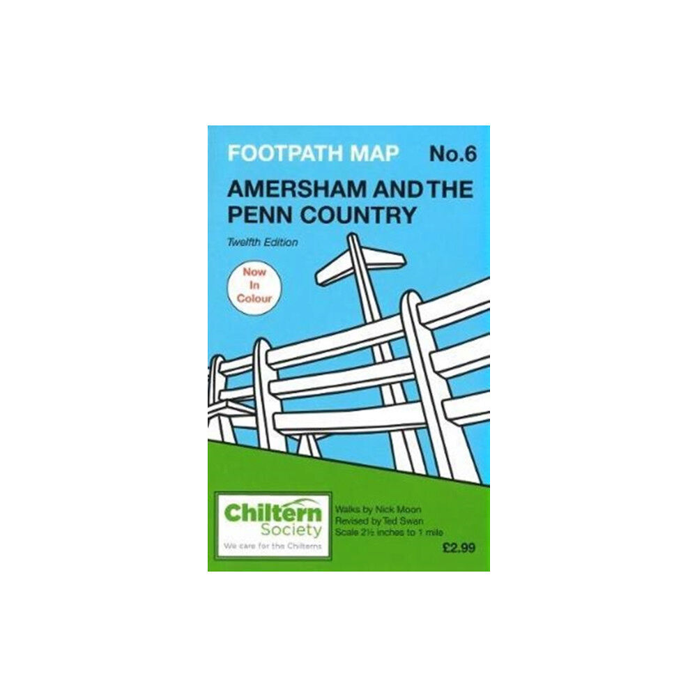 Chiltern Society Chiltern Society Footpath Map No. 6 - Amersham and the Penn Country (häftad, eng)