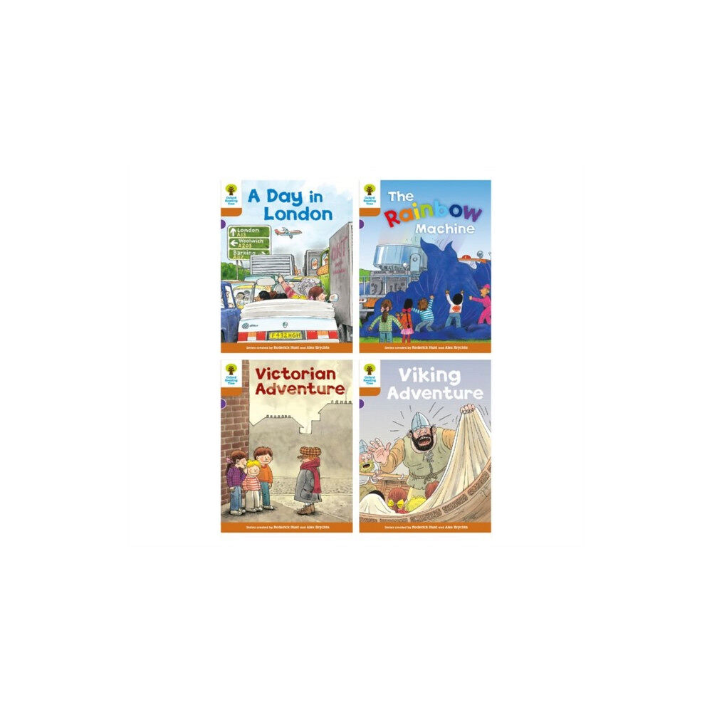 Oxford University Press Oxford Reading Tree: Biff, Chip and Kipper Stories: Oxford Level 8: Mixed Pack of 4 (häftad, eng)