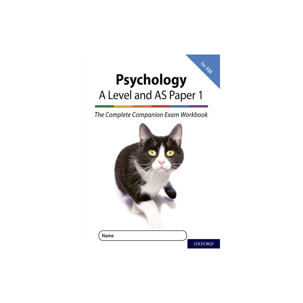 Oxford University Press The Complete Companions for AQA Fourth Edition: 16-18: AQA Psychology A Level: Year 1 and AS Paper 1 Exam Workbook (häft...