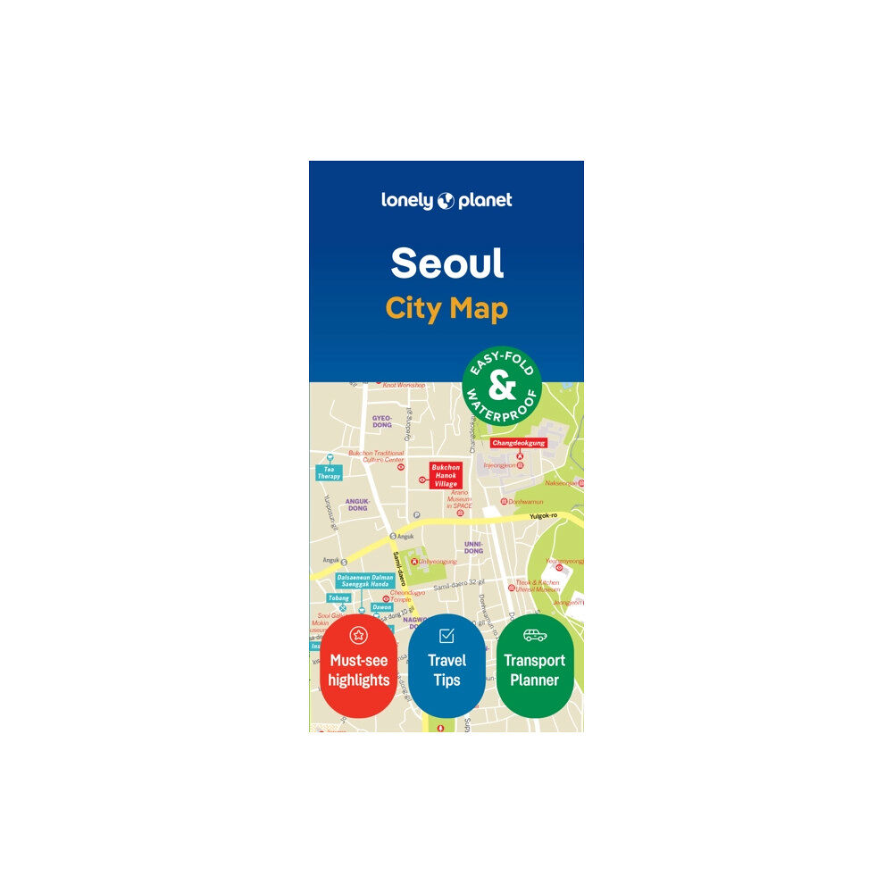 Lonely Planet Global Limited Lonely Planet Seoul City Map