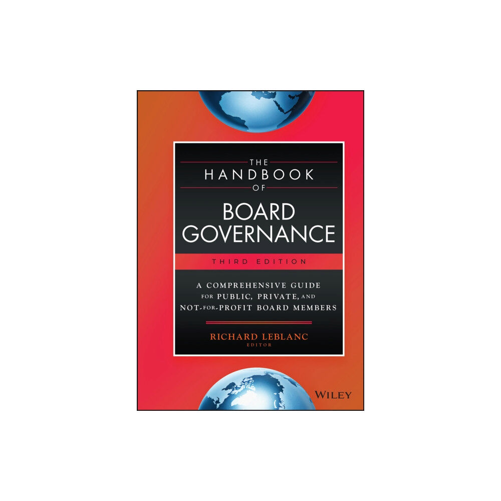 John Wiley & Sons Inc The Handbook of Board Governance (inbunden, eng)