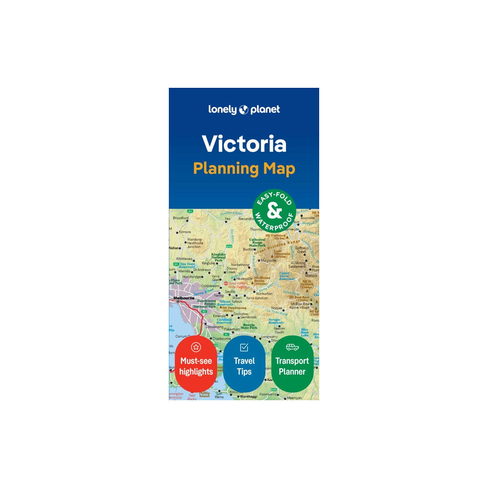 Lonely Planet Global Limited Lonely Planet Victoria Planning Map