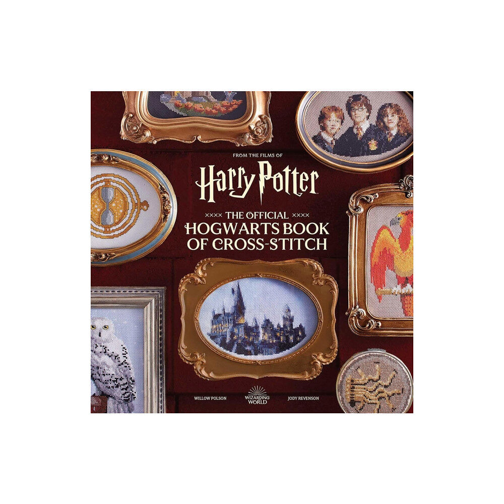 Insight Editions Harry Potter: The Official Hogwarts Book of Cross-Stitch (inbunden, eng)