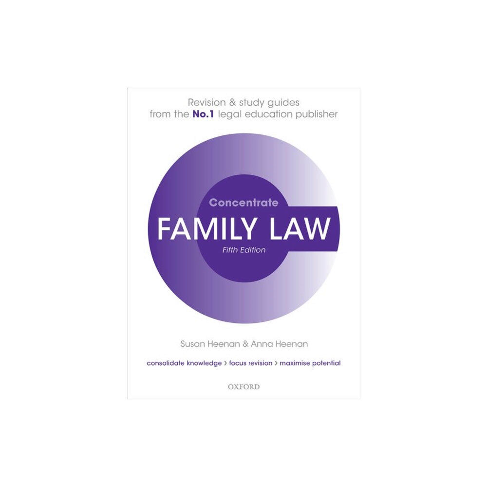 Oxford University Press Family Law Concentrate (häftad, eng)