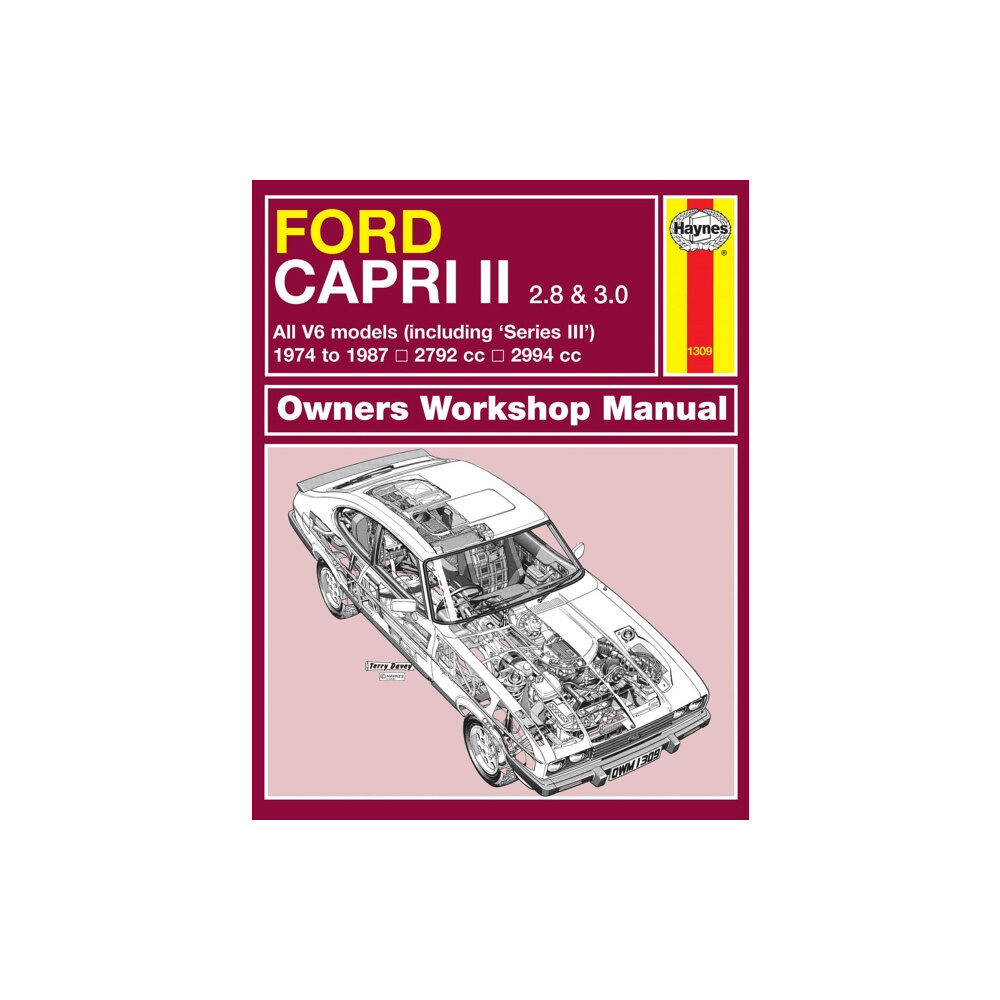 Haynes Publishing Group Ford Capri II (and III) 2.8 & 3.0 V6 (74 - 87) Haynes Repair Manual (häftad, eng)