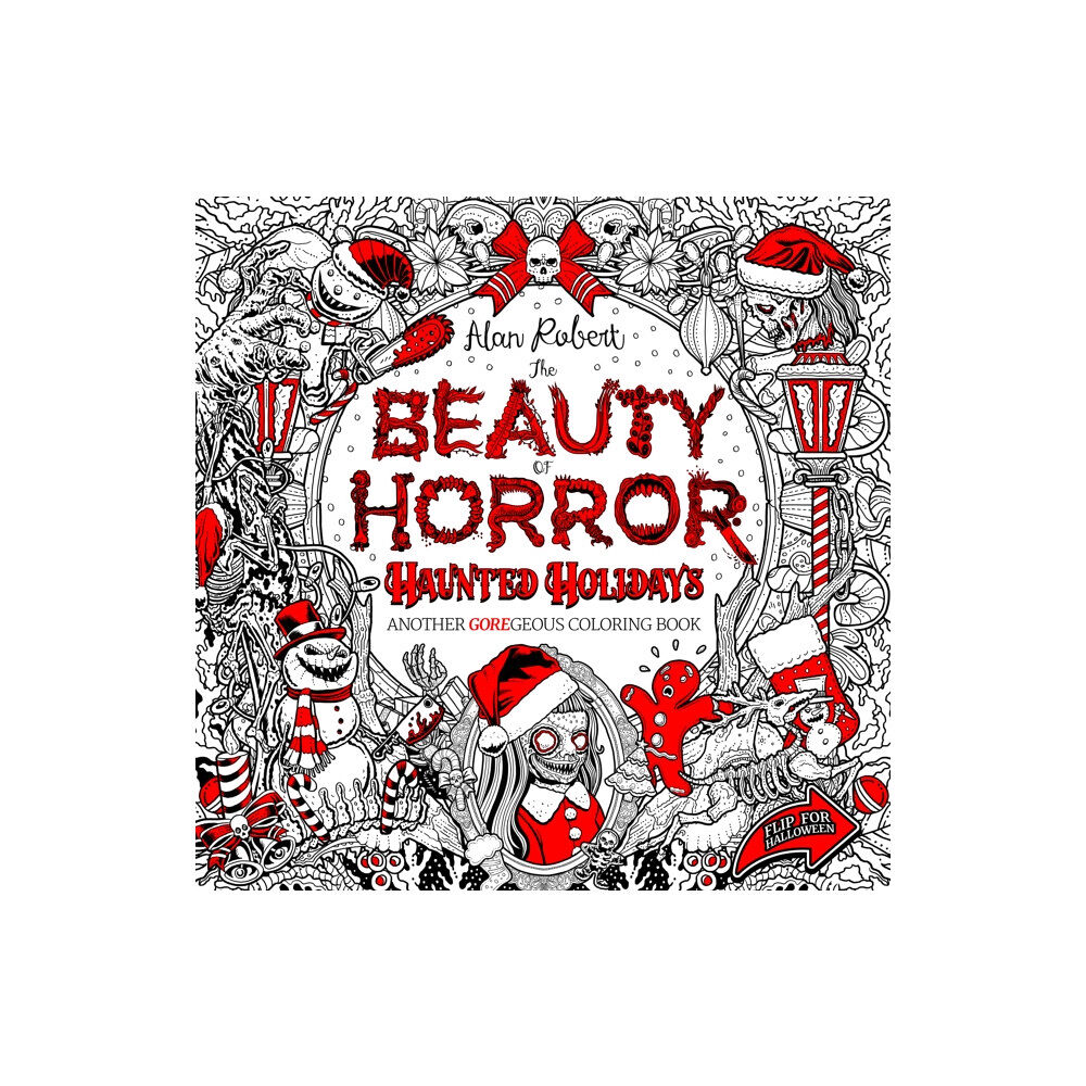 Idea & Design Works The Beauty of Horror: Haunted Holidays Coloring Book (inbunden, eng)