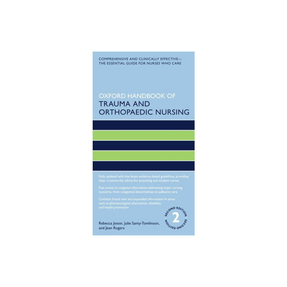 Oxford University Press Oxford Handbook of Trauma and Orthopaedic Nursing (häftad, eng)