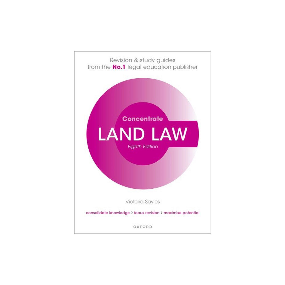 Oxford University Press Land Law Concentrate (häftad, eng)