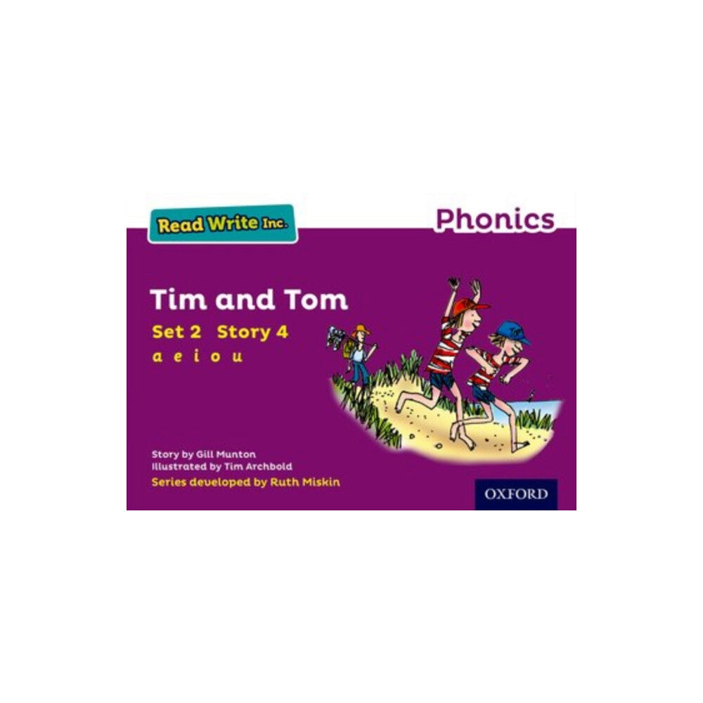 Oxford University Press Read Write Inc. Phonics: Tim and Tom (Purple Set 2 Storybook 4) (häftad, eng)