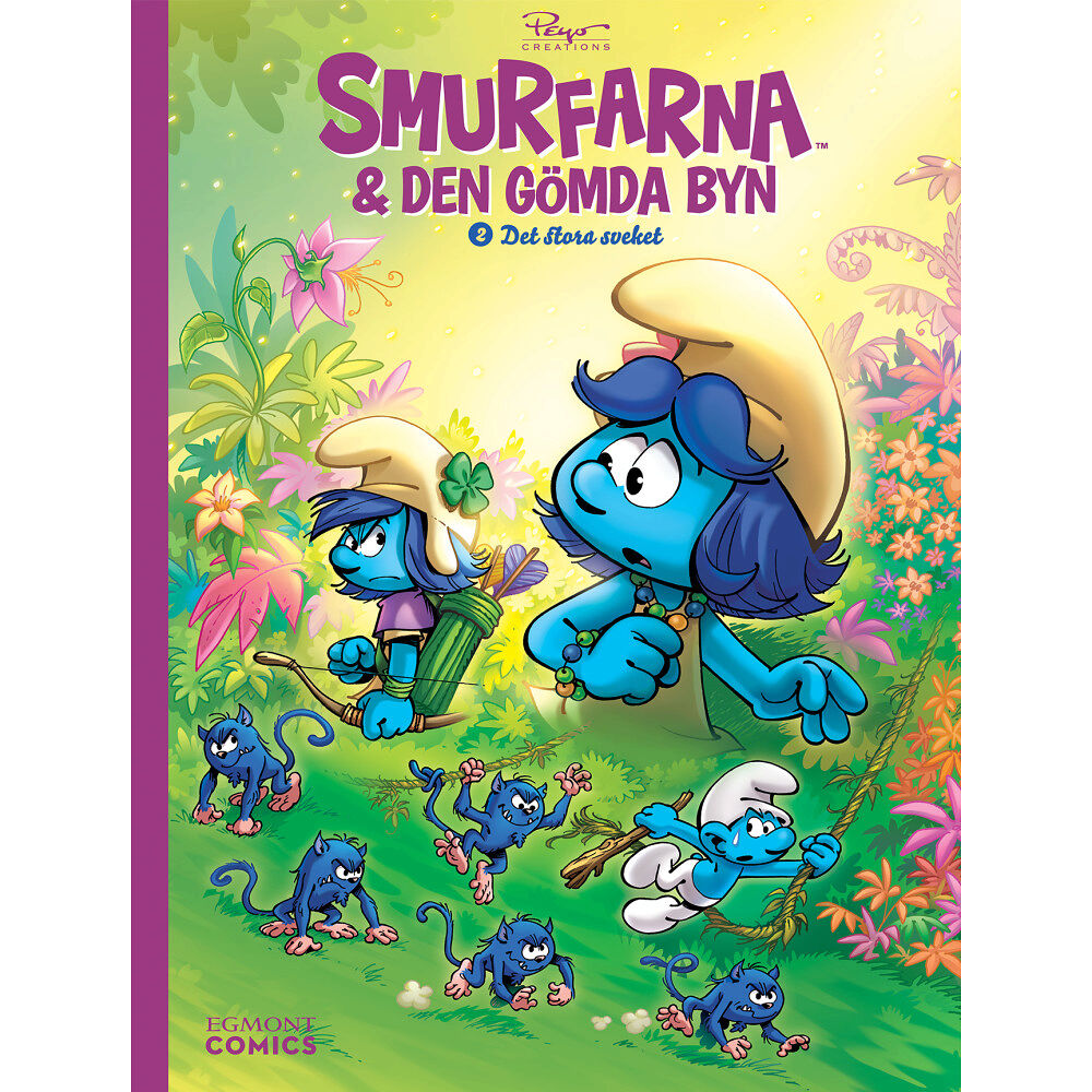 Egmont Story House Smurfarna och den gömda byn. Det stora sveket (bok, kartonnage)