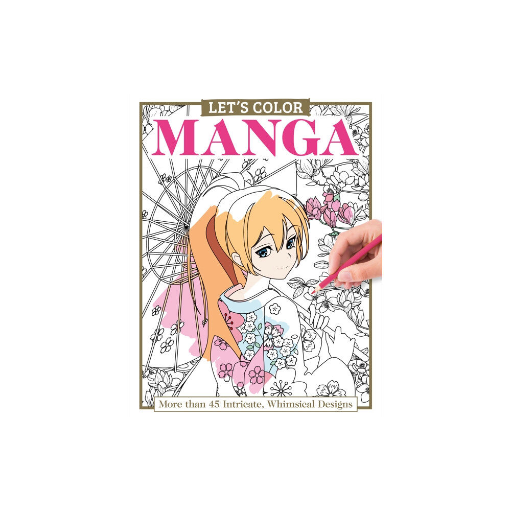 Design Originals Let's Color Manga (häftad, eng)