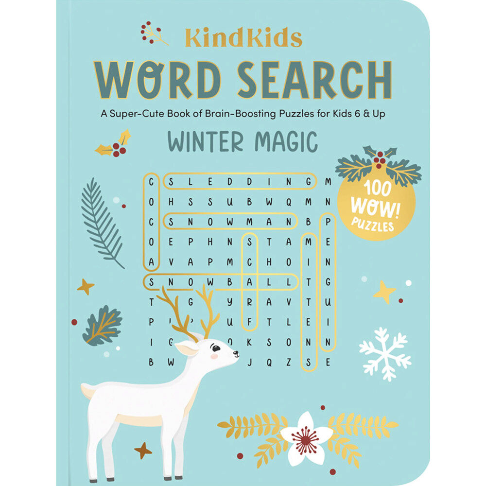 Schiffer Publishing Kindkids Word Search Winter Magic (häftad, eng)