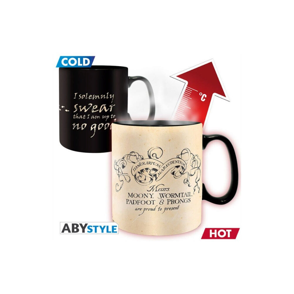 ABYSSE UK Harry Potter Marauder Heat Change Mug (häftad, eng)