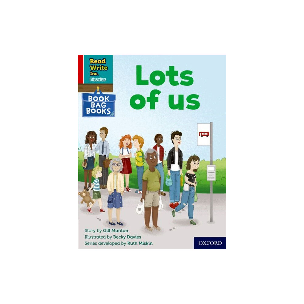 Oxford University Press Read Write Inc. Phonics: Lots of us (Red Ditty Book Bag Book 8) (häftad, eng)