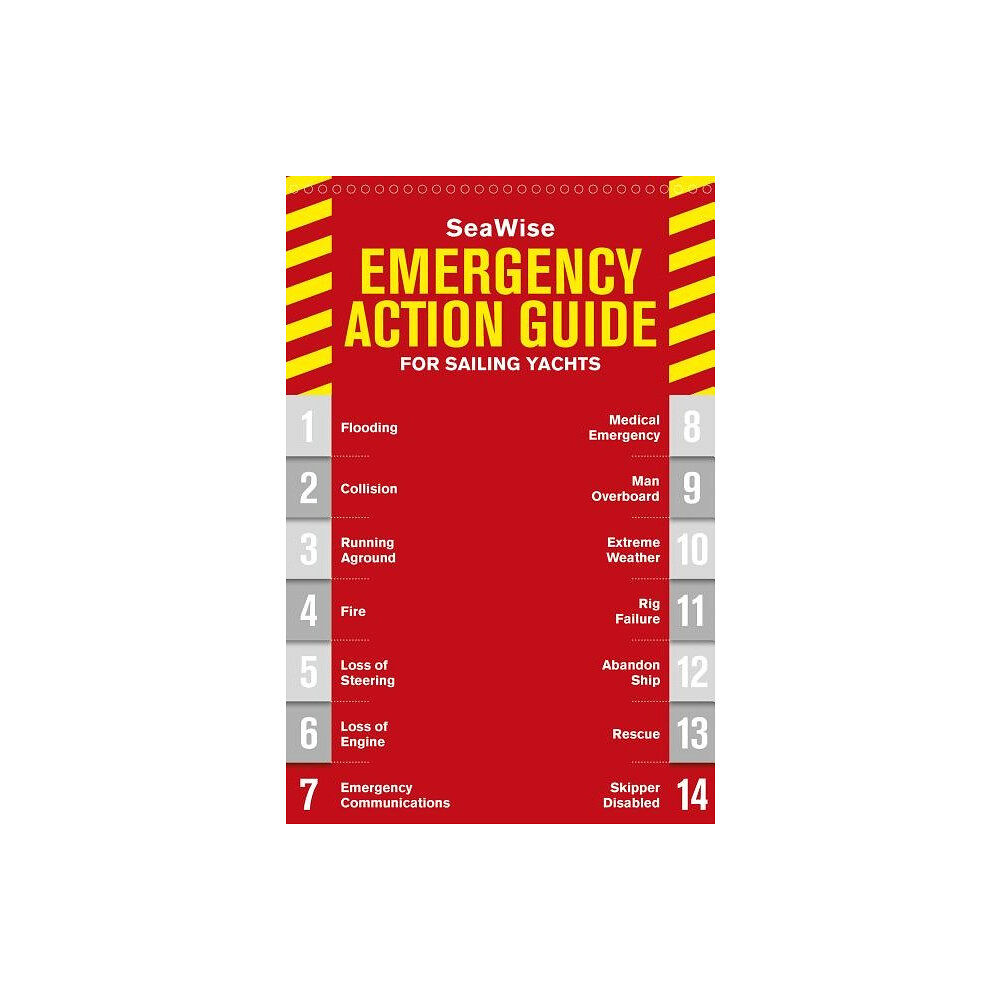 Zvi Frank Brant Seawise emergency action guide & safety checklists for sailing yachts (bok, spiral, eng)