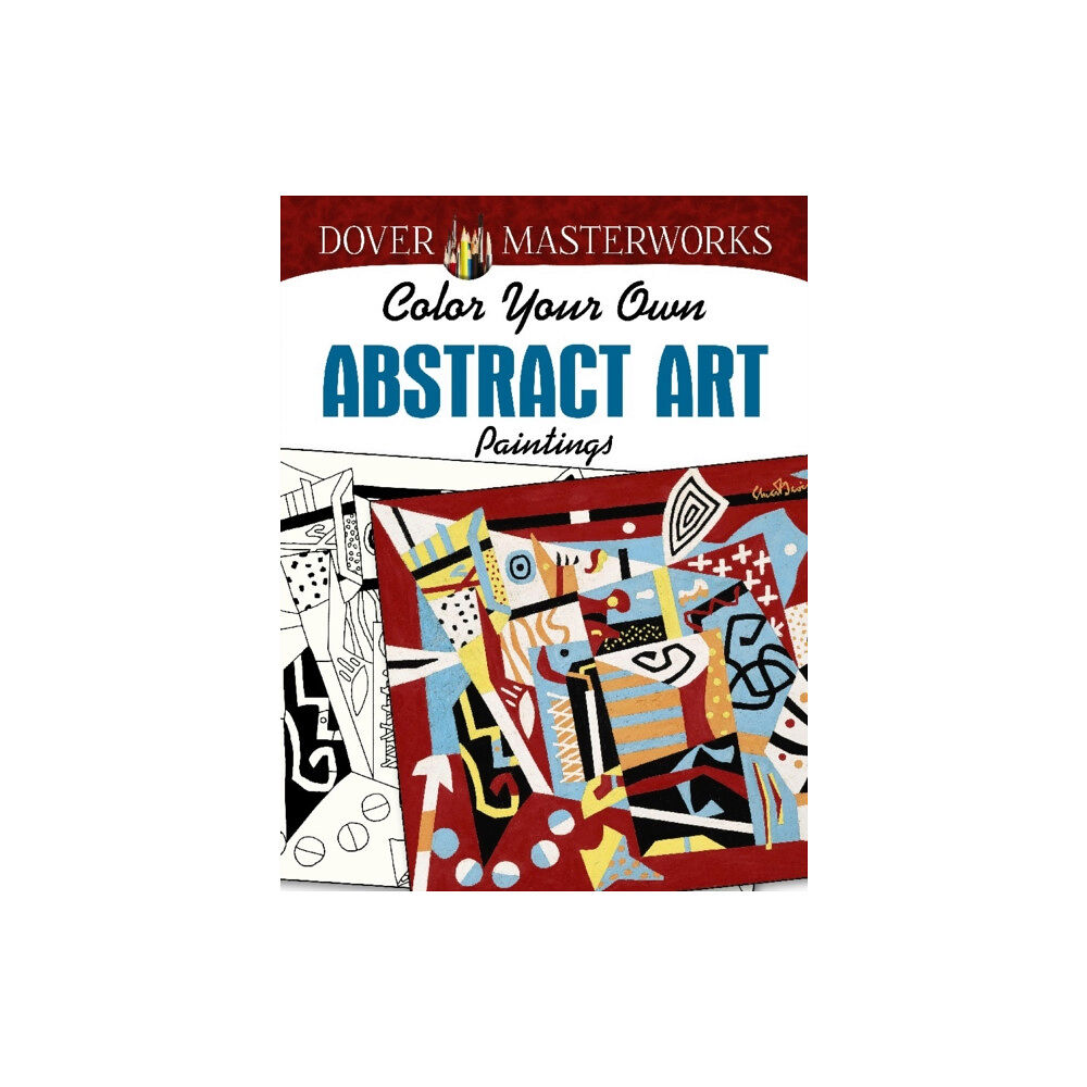 Dover publications inc. Dover: Masterworks Color Your Own Abstract Art Paintings (häftad, eng)