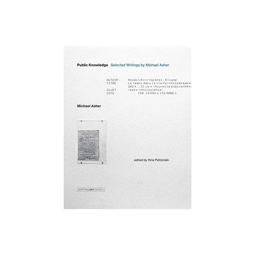 Mit press ltd Public Knowledge (inbunden, eng)