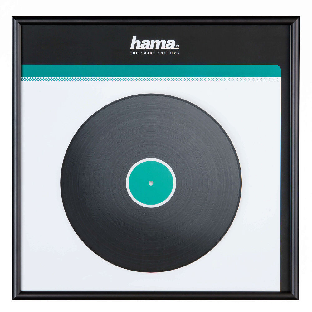 Hama Ram för LP-skiva Aluminium Svart 31.5x31.5cm