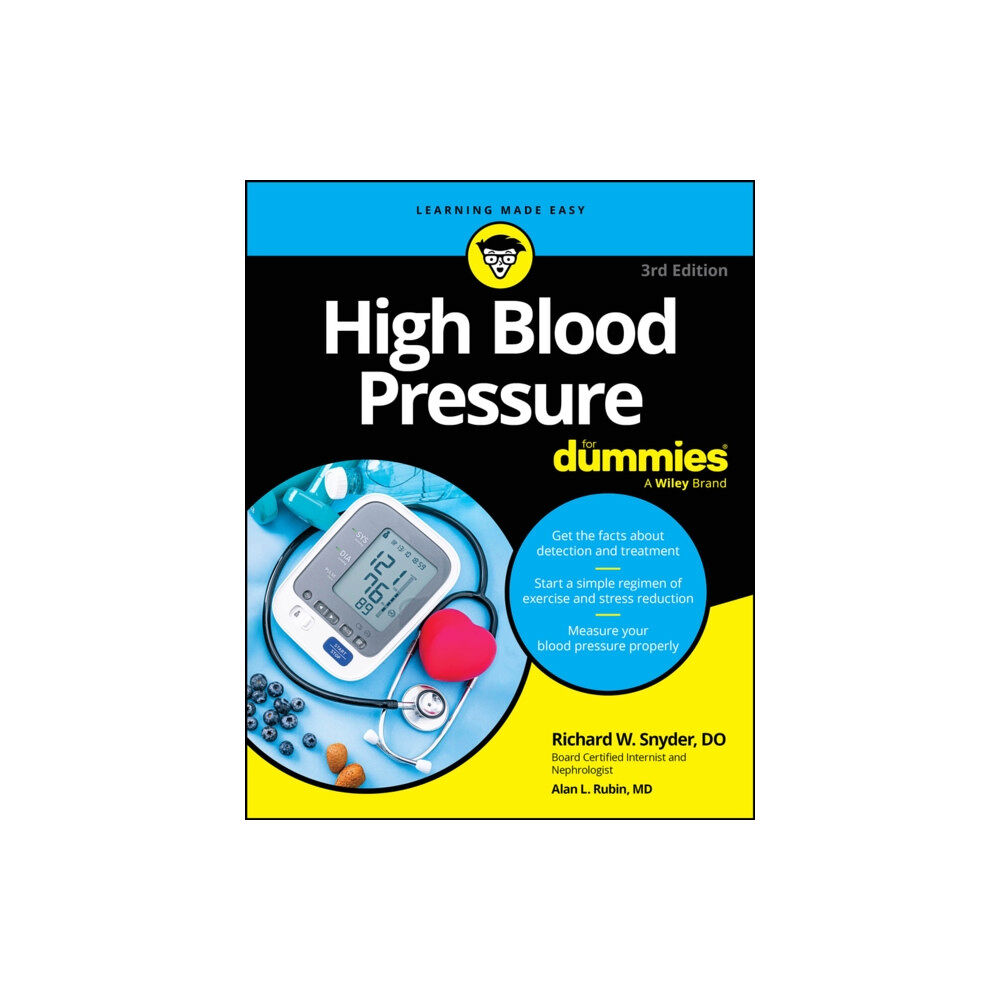 John Wiley & Sons Inc High Blood Pressure For Dummies (häftad, eng)