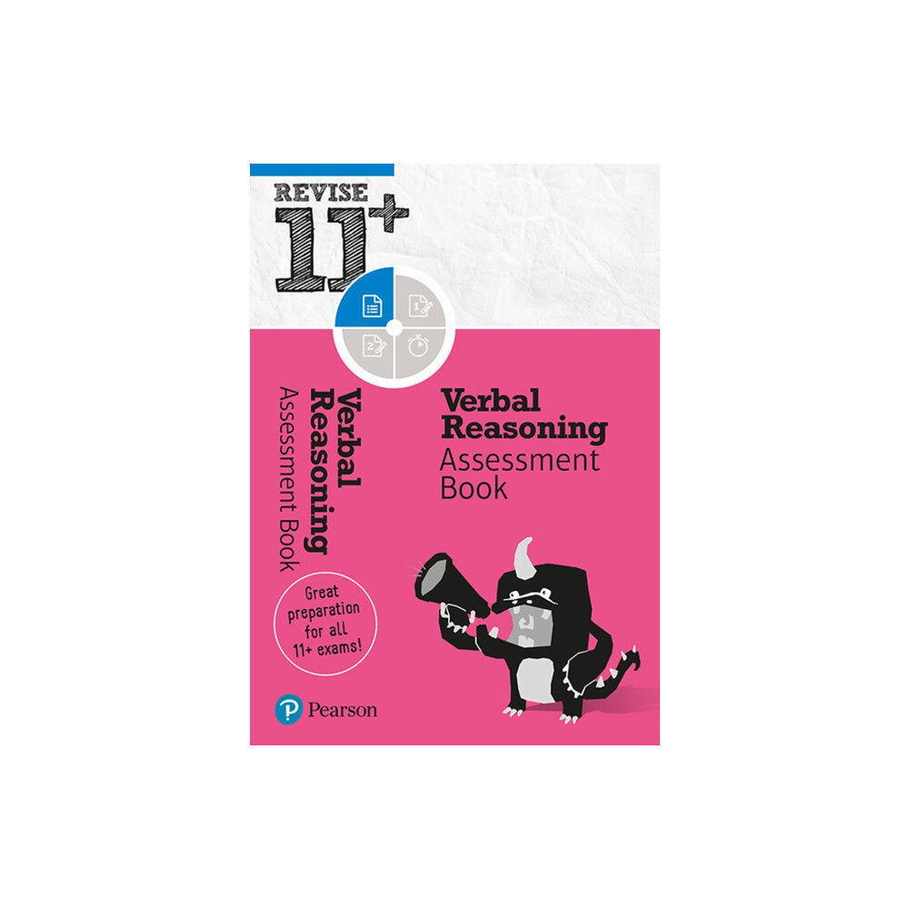 Pearson Education Limited Pearson REVISE 11+ Verbal Reasoning Assessment Book for the 2023 and 2024 exams (häftad, eng)