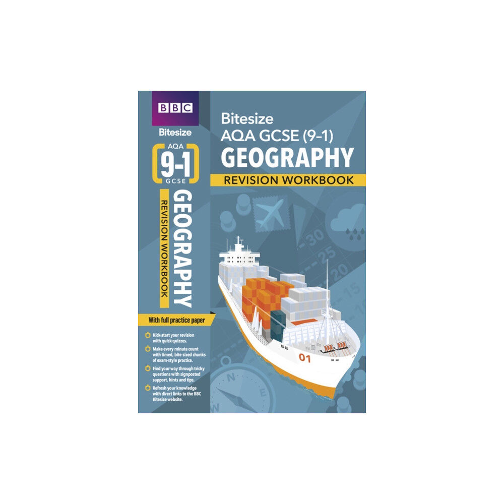 Pearson Education Limited BBC Bitesize AQA GCSE (9-1) Geography Revision Workbook - 2023 and 2024 exams (häftad, eng)