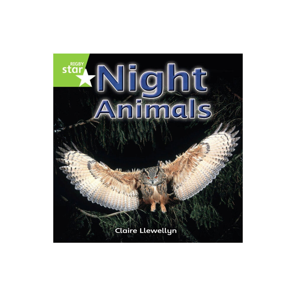 Pearson Education Limited Rigby Star Independent Year 1 Green Non Fiction Night Animals Single (häftad, eng)