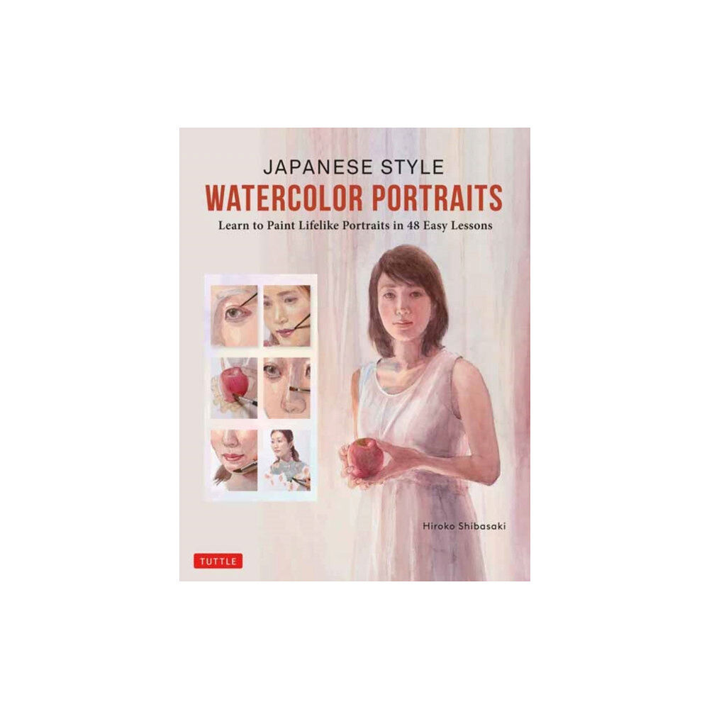 Tuttle Publishing Japanese Style Watercolor Portraits (inbunden, eng)