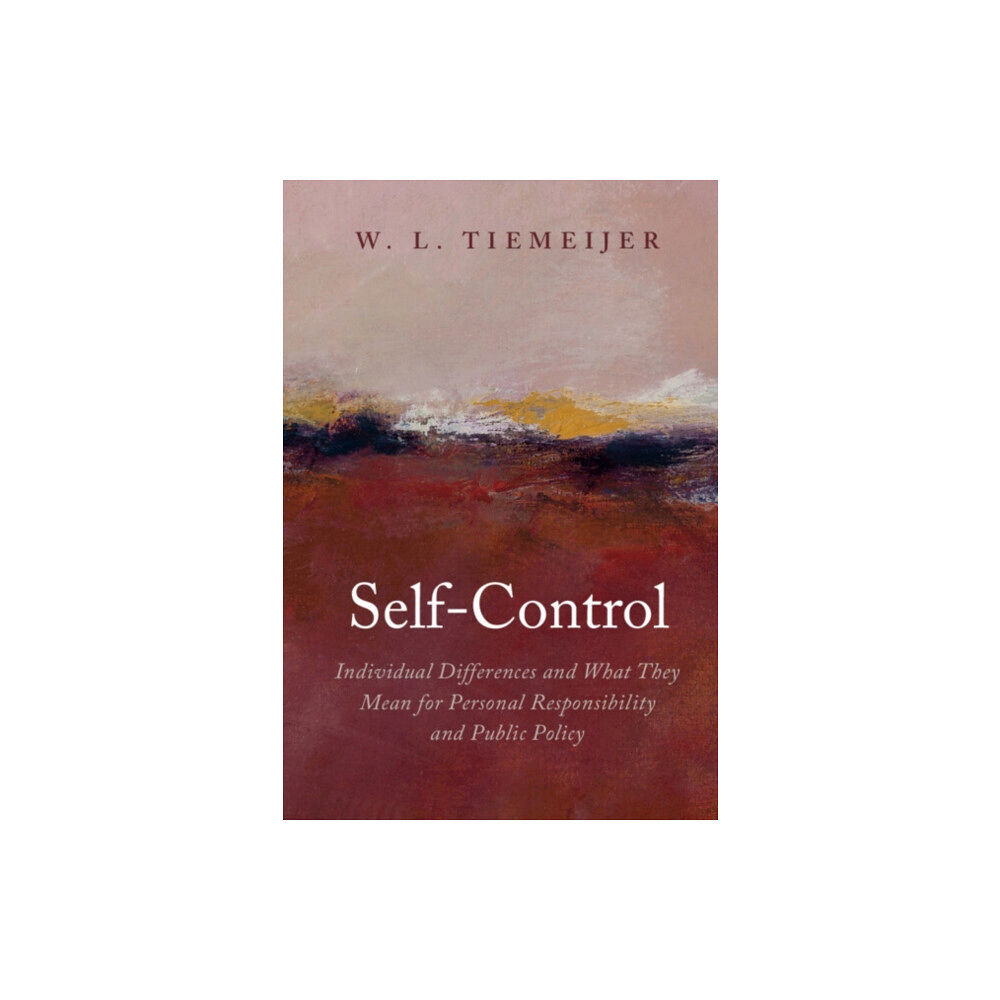 Cambridge University Press Self-Control (inbunden, eng)
