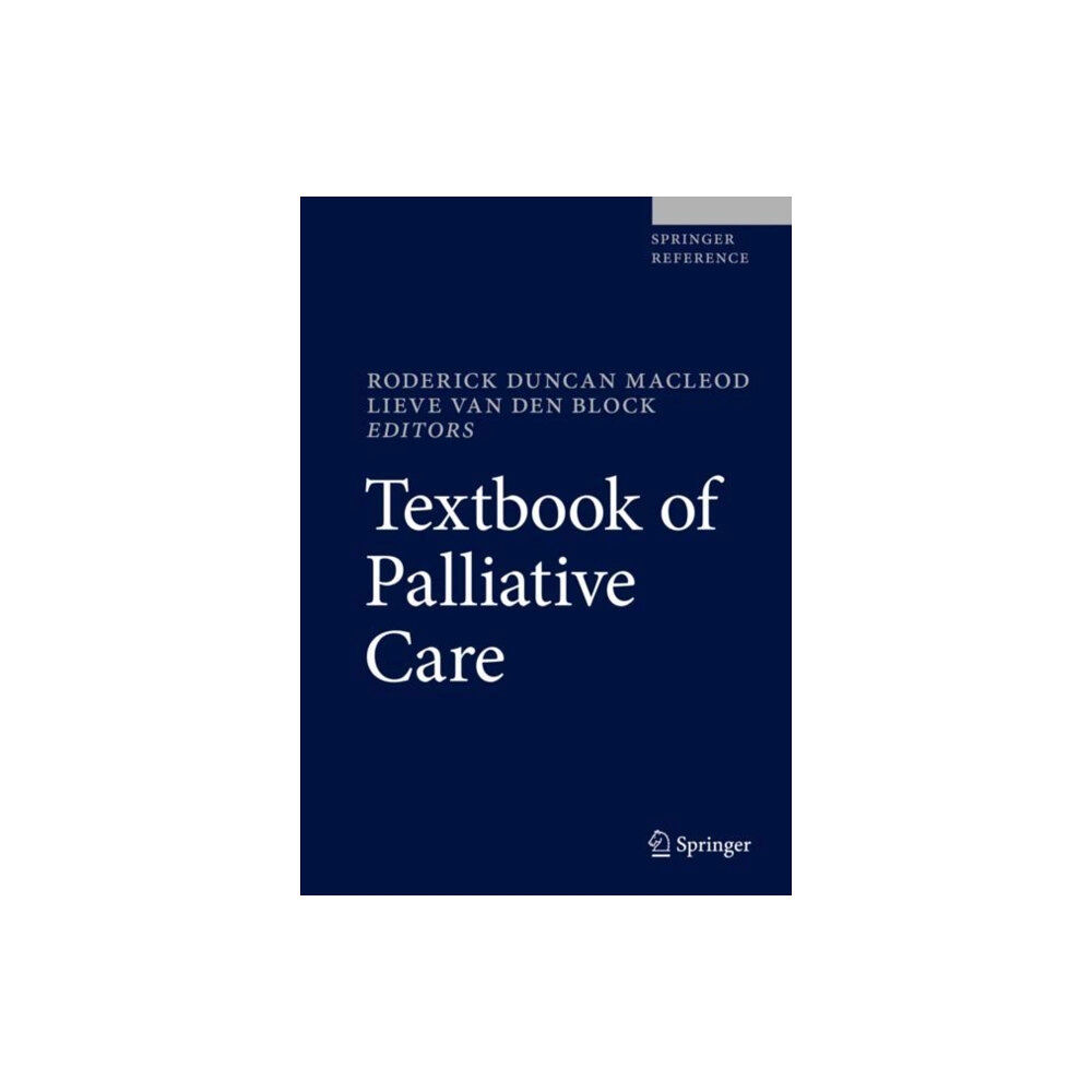 Springer International Publishing AG Textbook of Palliative Care (inbunden, eng)