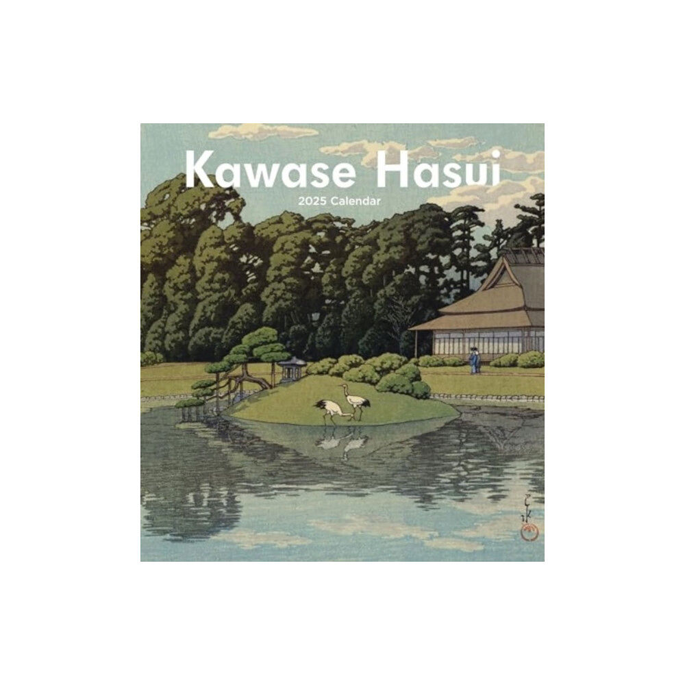 Pomegranate Kawase Hasui 2025 Wall Calendar (häftad, eng)