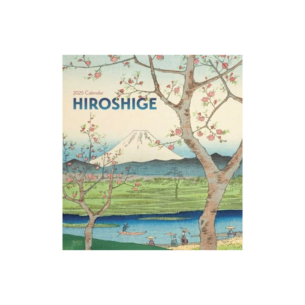 Pomegranate Hiroshige 2025 Wall Calendar (häftad, eng)