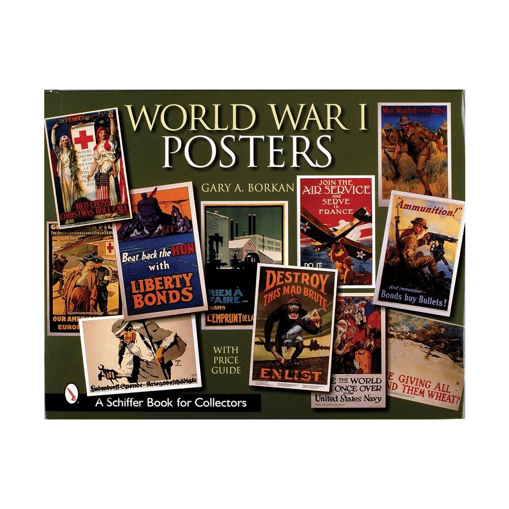 Gary Borkan World war i posters (inbunden, eng)