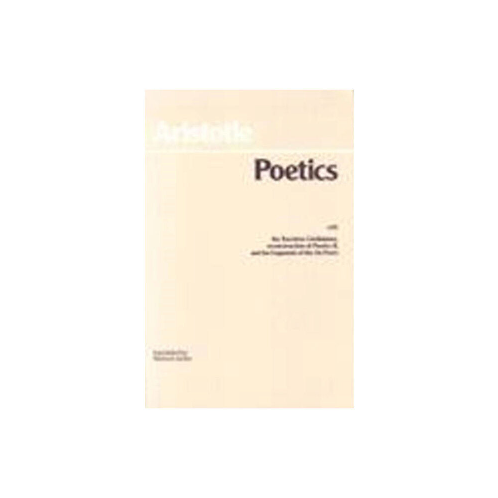 Hackett Publishing Co, Inc Poetics (Janko Edition) (häftad, eng)