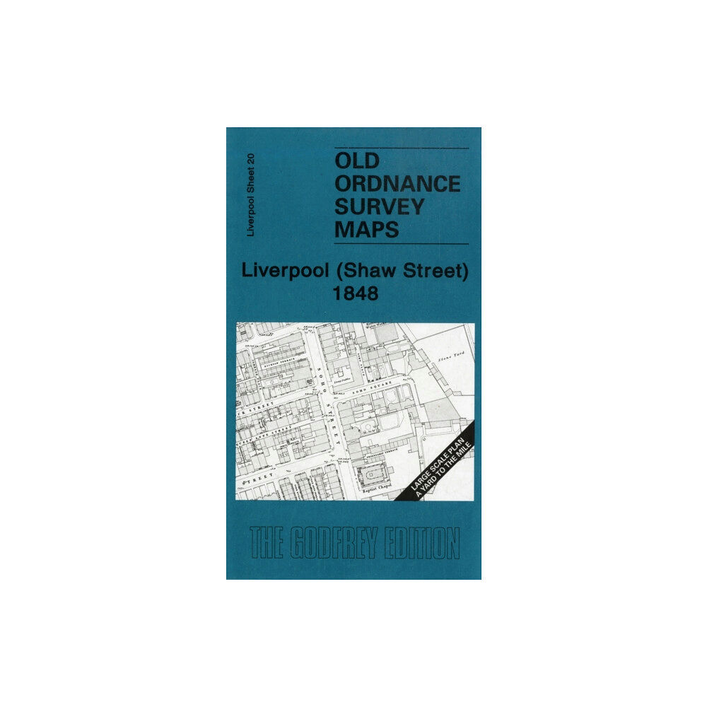Alan Godfrey Maps Liverpool (Shaw Street) 1848