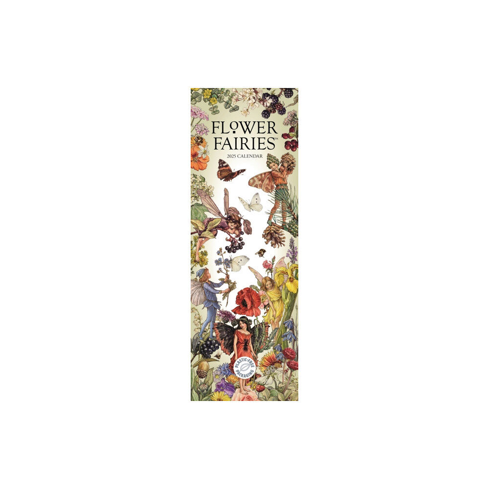 Carousel Calendars Flower Fairies Slim Calendar 2025 (häftad, eng)