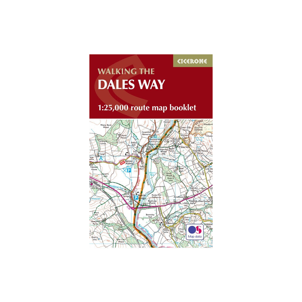 Cicerone Press The Dales Way Map Booklet (häftad, eng)