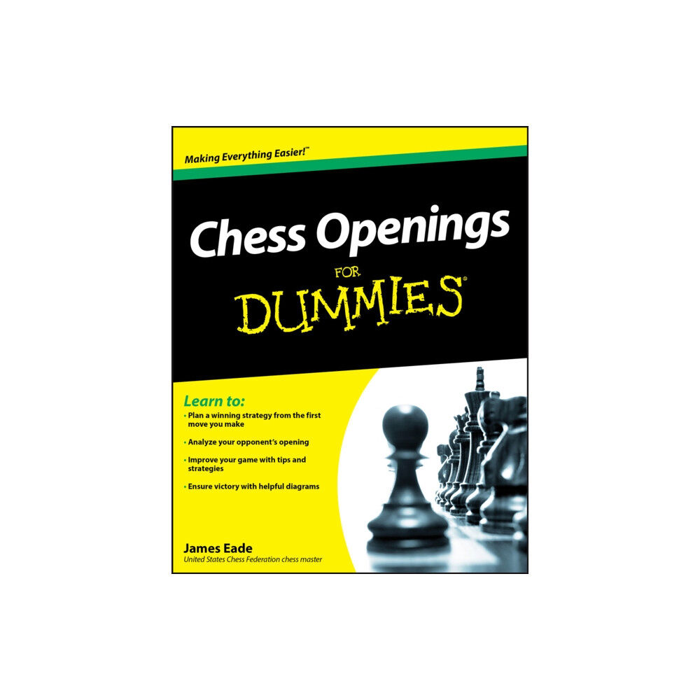 John Wiley & Sons Inc Chess Openings For Dummies (häftad, eng)