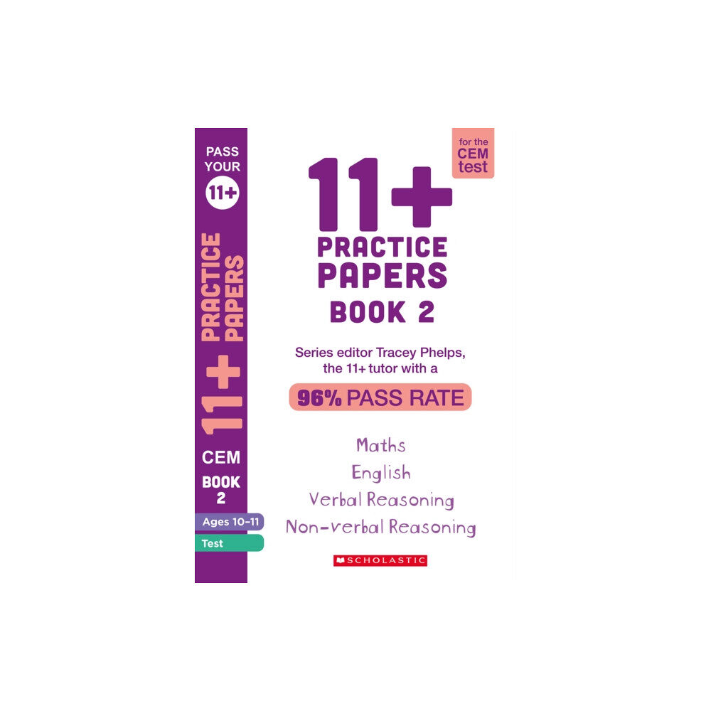 Scholastic 11+ Practice Papers for the CEM Test Ages 10-11 - Book 2 (häftad, eng)