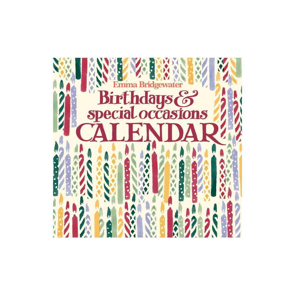 Carousel Calendars Emma Bridgewater Birthday Candles Perpetual Midi Calendar 2025 (häftad, eng)