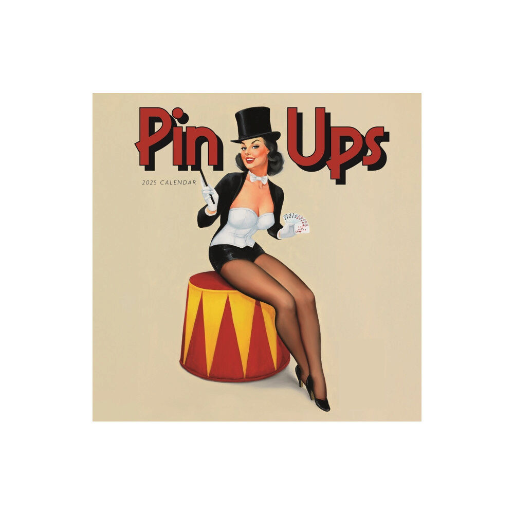 Carousel Calendars Pin Up Girls Square Wall Calendar 2025 (häftad, eng)