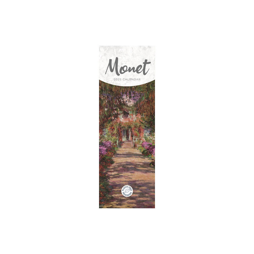 Carousel Calendars Claude Monet Slim Calendar 2025 (häftad, eng)